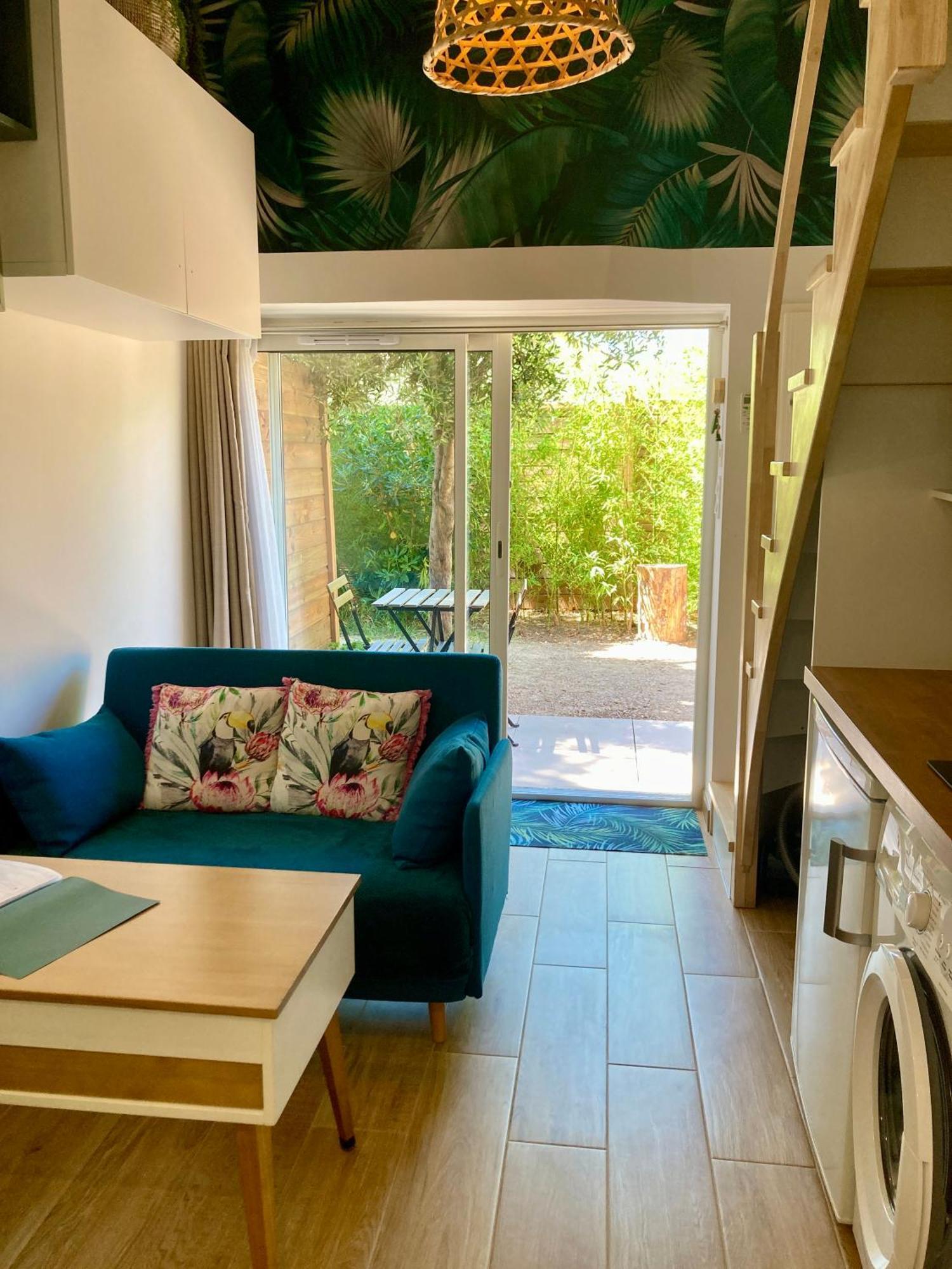 *Tiny Jungle* / Plage, Port Et Commerces A Pied Sausset-les-Pins Exterior foto